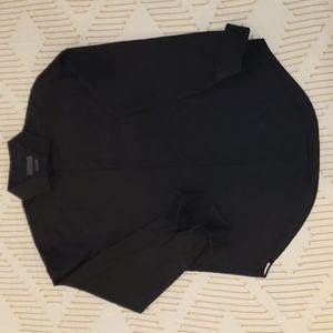 Calvin Klein Men's Long Sleeve Black Shirt 16.5